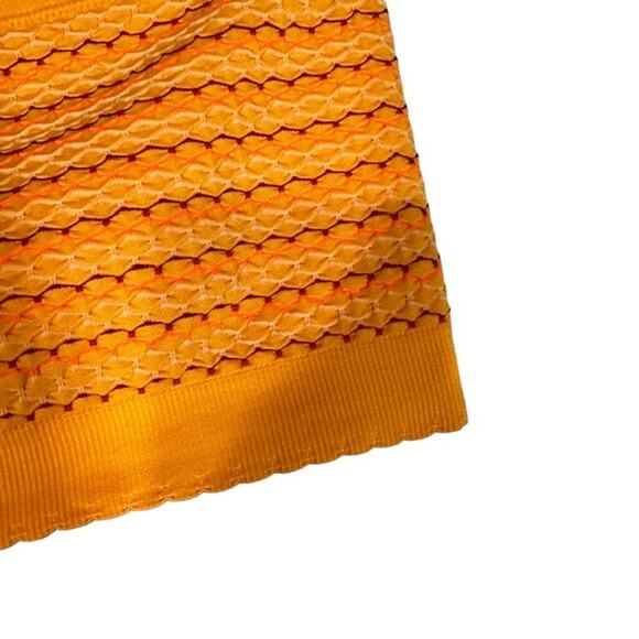 Aerie Orange Multicolor Print Sleeveless Stretch Bandeau Women Sz XL - Picture 5 of 7